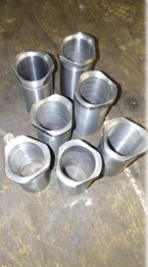 Bujes hexagonales en inoxidable