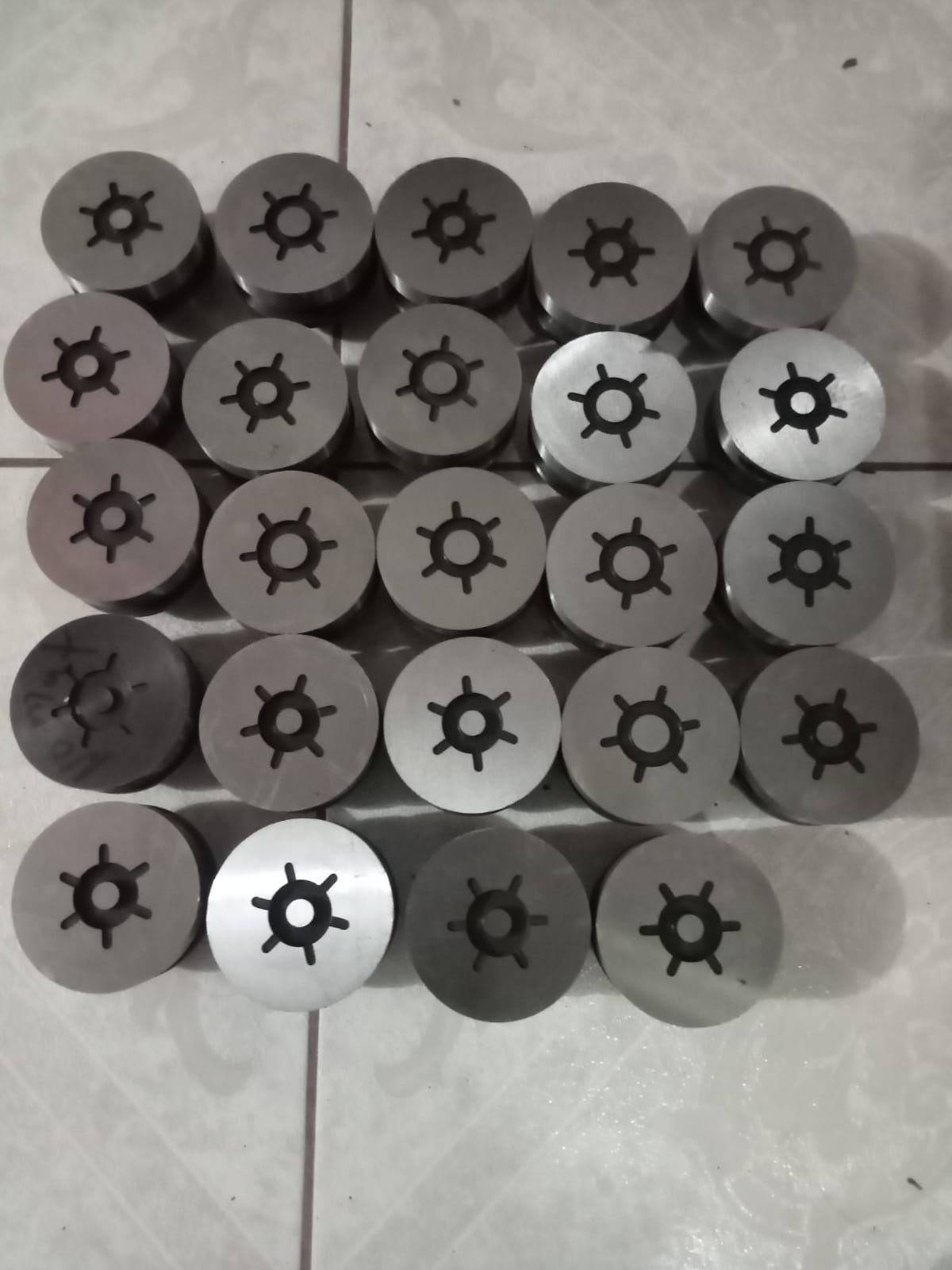 Insertos de álabes por electroerosión