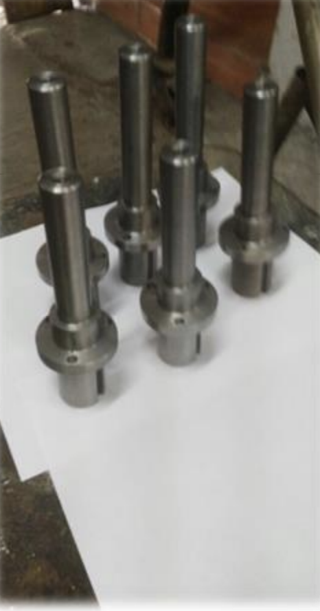 Flechas escalonadas con brida
