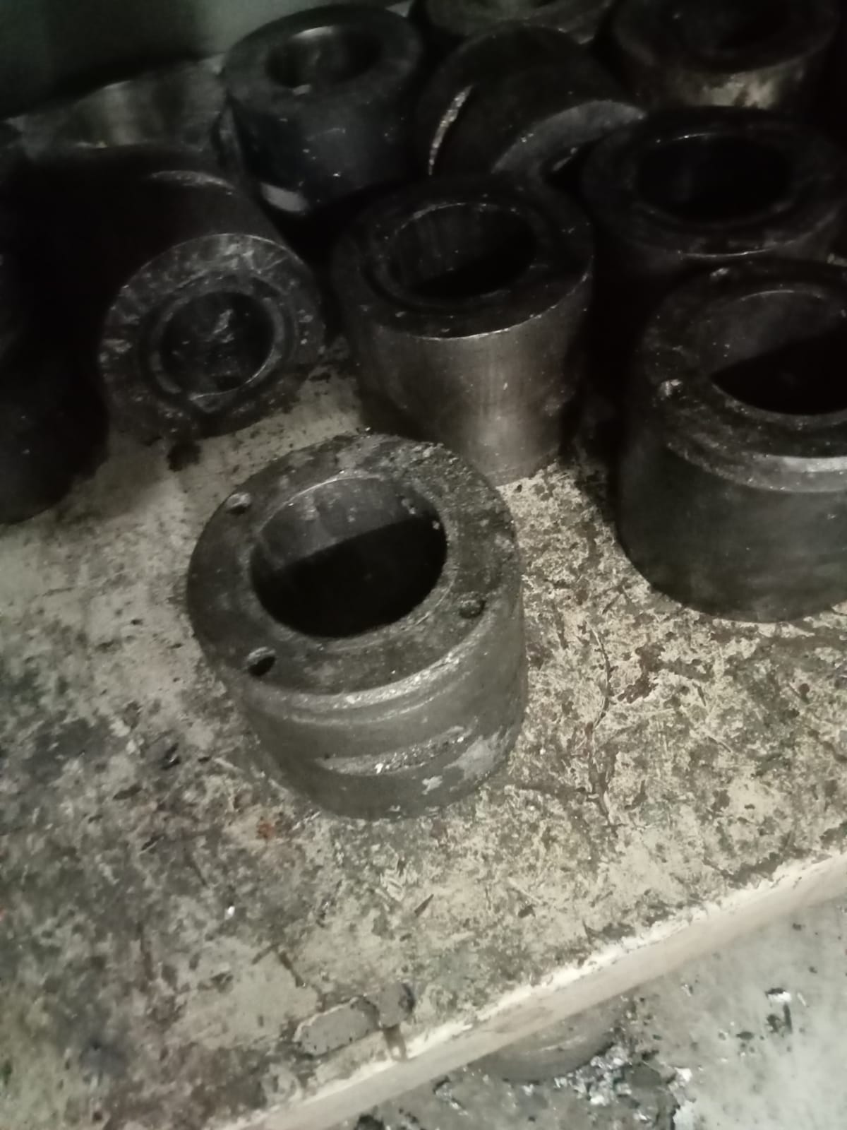 Bujes de fundición con cuñero